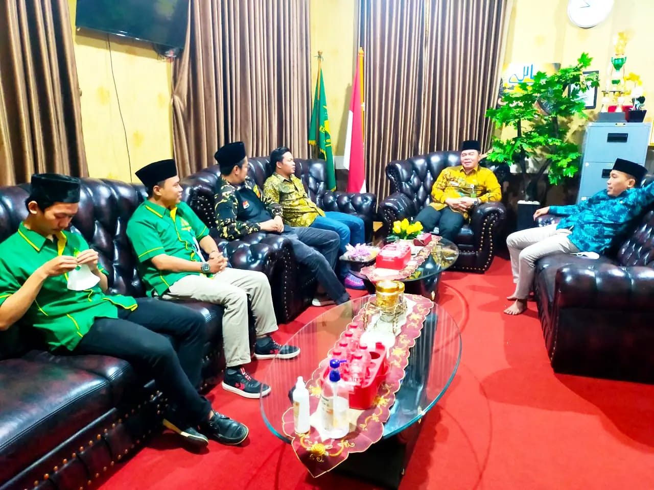 Kepala Kemenag Kota Serang Menerima Audiensi Pengurus GP Ansor Kota Serang