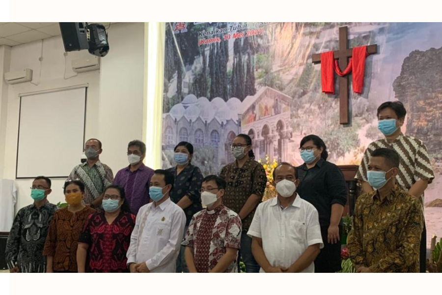 kunjungan kakanwil ke gereja indonesia