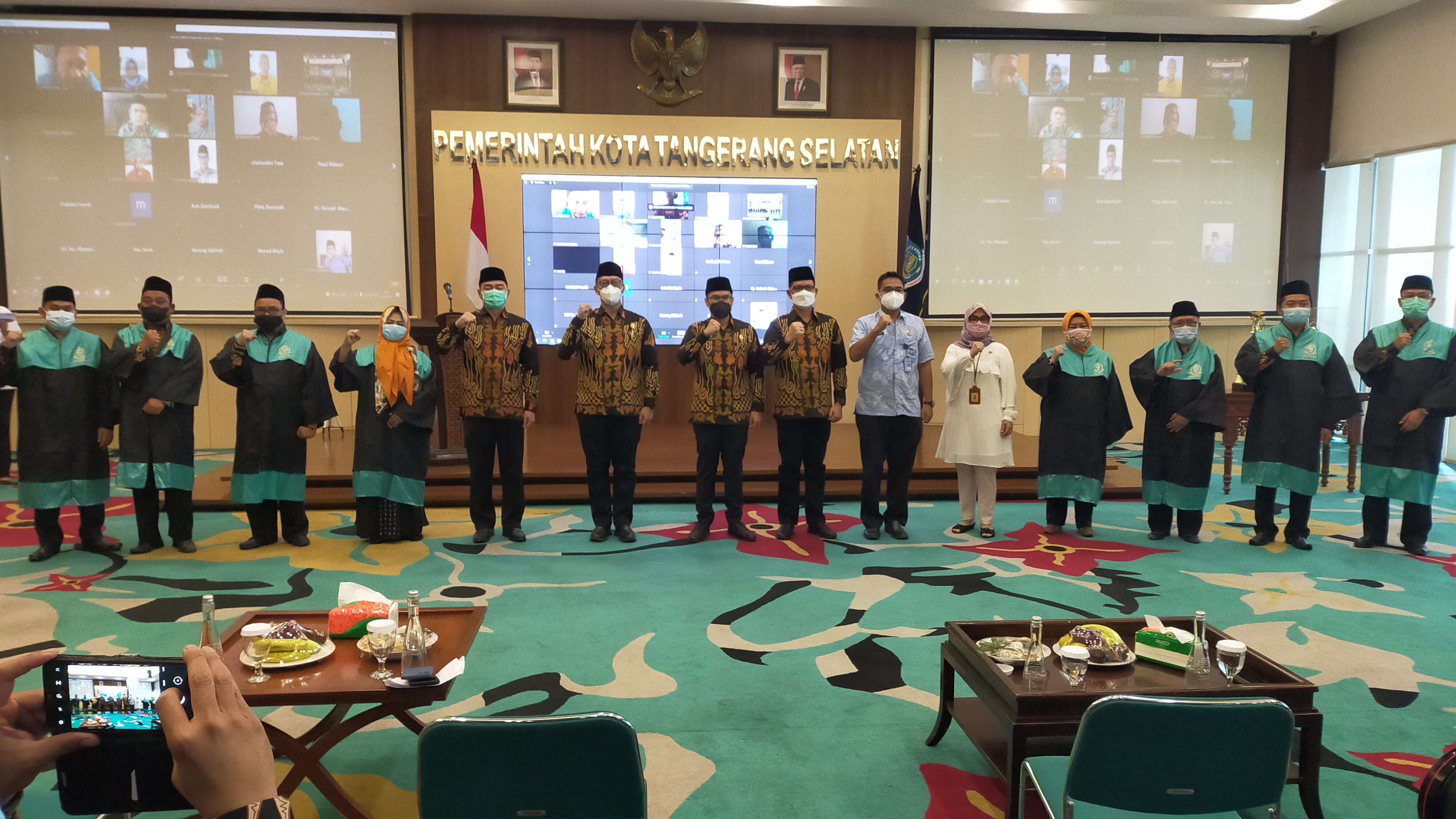 Pembukaan MTQ XII Tingkat Kota Tangsel 2021