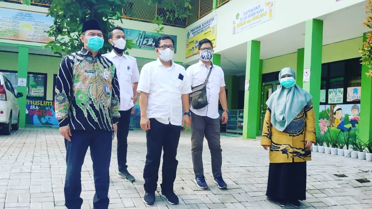 Pengukuran Tanah Hibah untuk Kemenag Tangsel