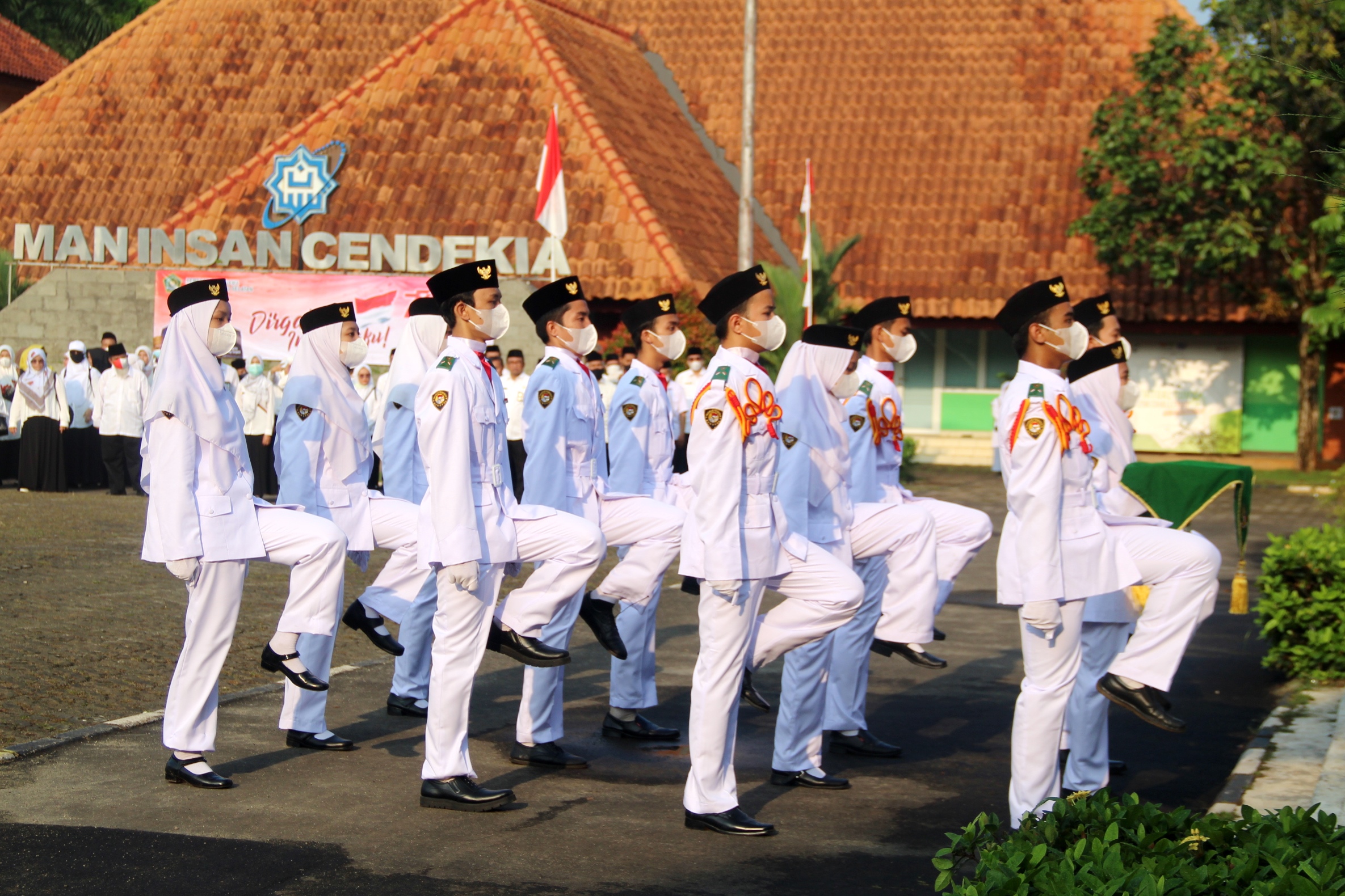Upacara HUT Ke-77 RI Tahun 2022 Kemenag Tangsel