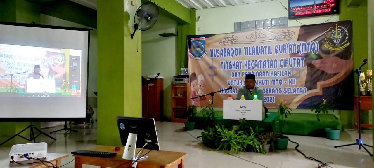 LPTQ Kecamatan Ciputat Gelar MTQ Virtual