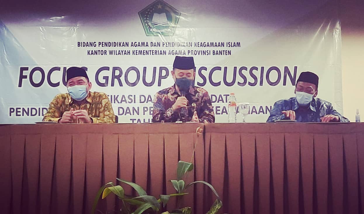 Fokus Group Discussion (FGD) Verifikasi dan Validasi Data Pakis Kemenag Banten