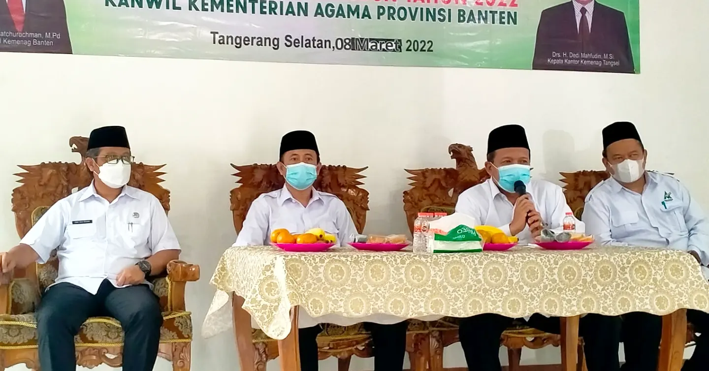 Monev Program Revitalisasi KUA di Tangsel