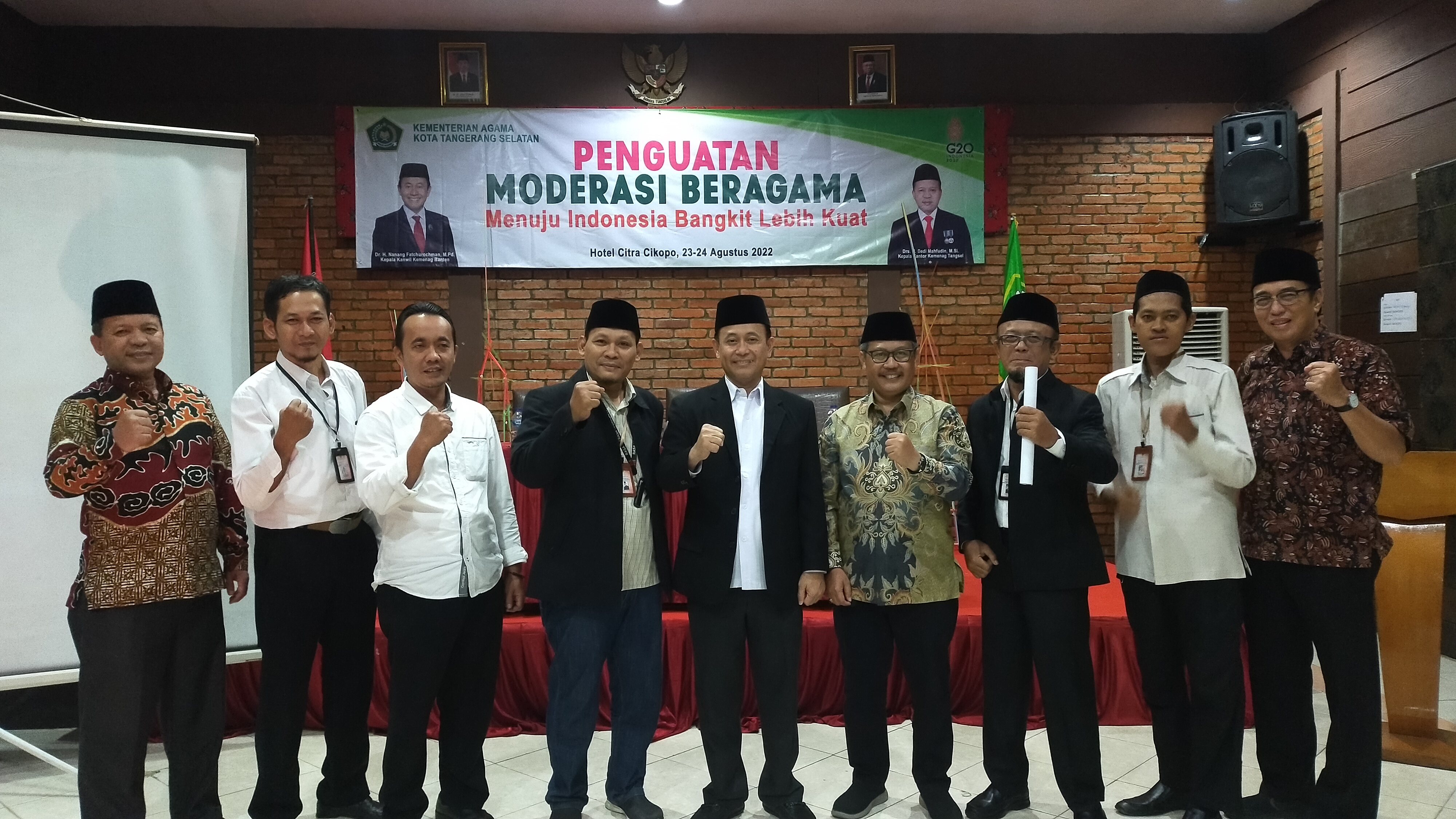 Penguatan Moderasi Beragama Bagi ASN Kemenag Tangsel