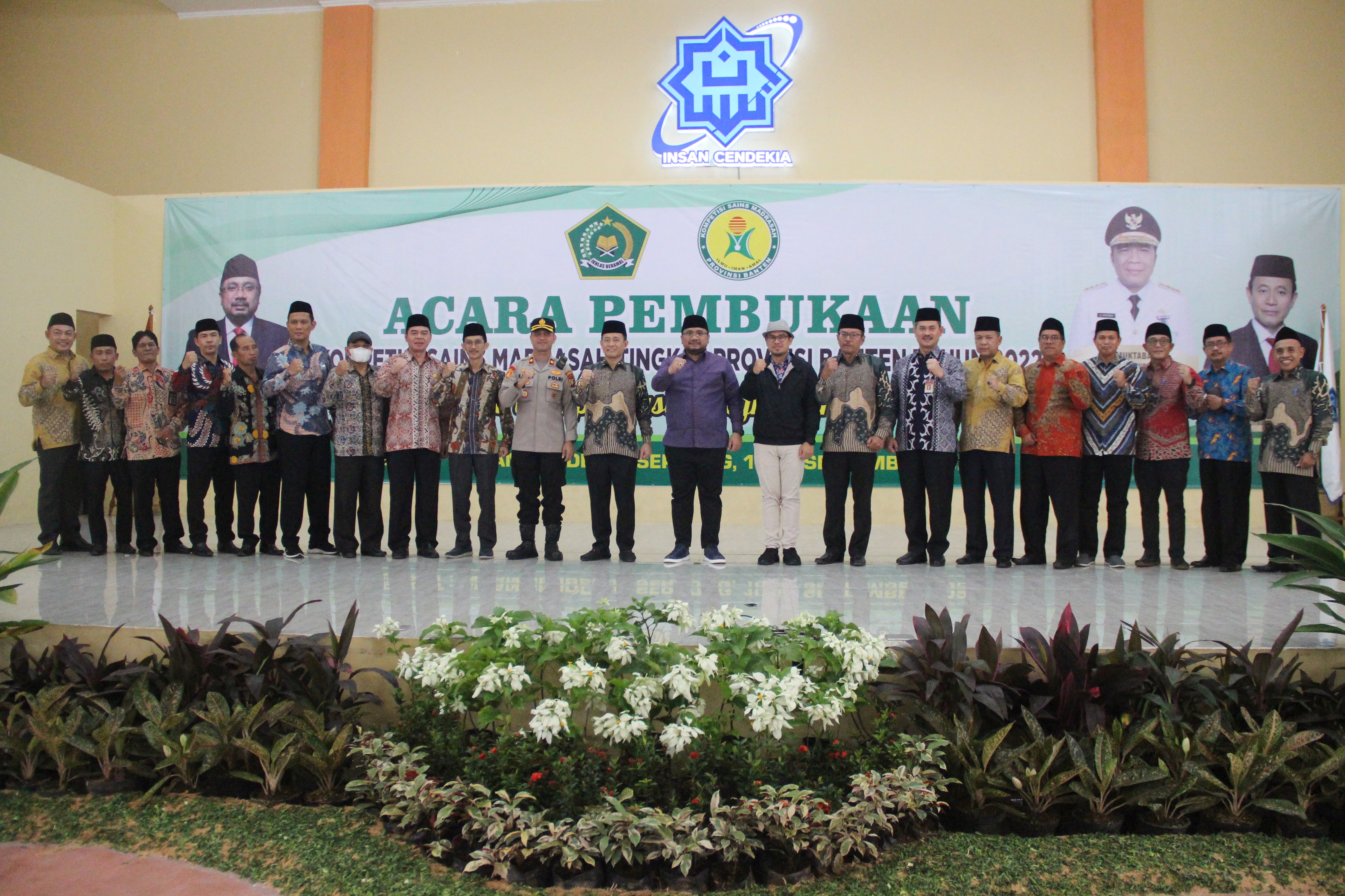 Menag Hadiri Pembukaan KSM Tingkat Provinsi Banten Tahun 2022