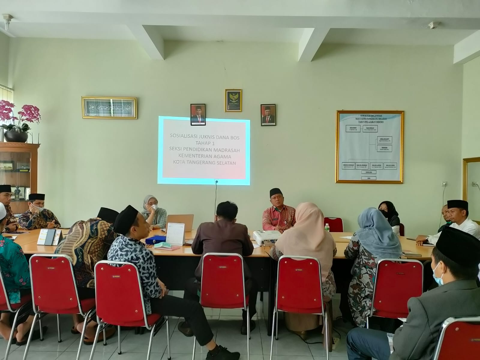 Sosialisasi Juknis BOS Madrasah Aliyah di Tangsel