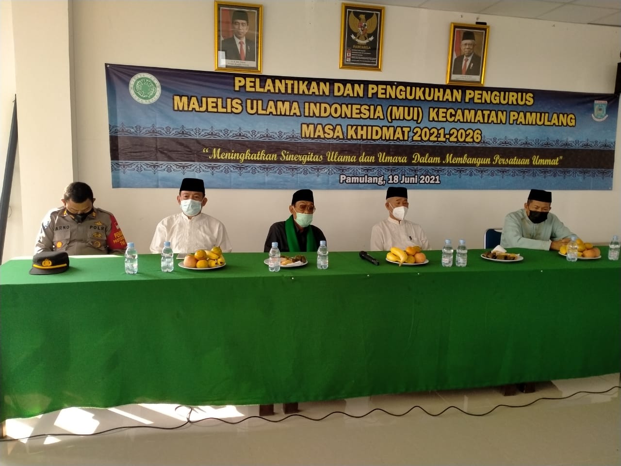 Pelantikan Pengurus MUI Kecamatan Pamulang Tangsel