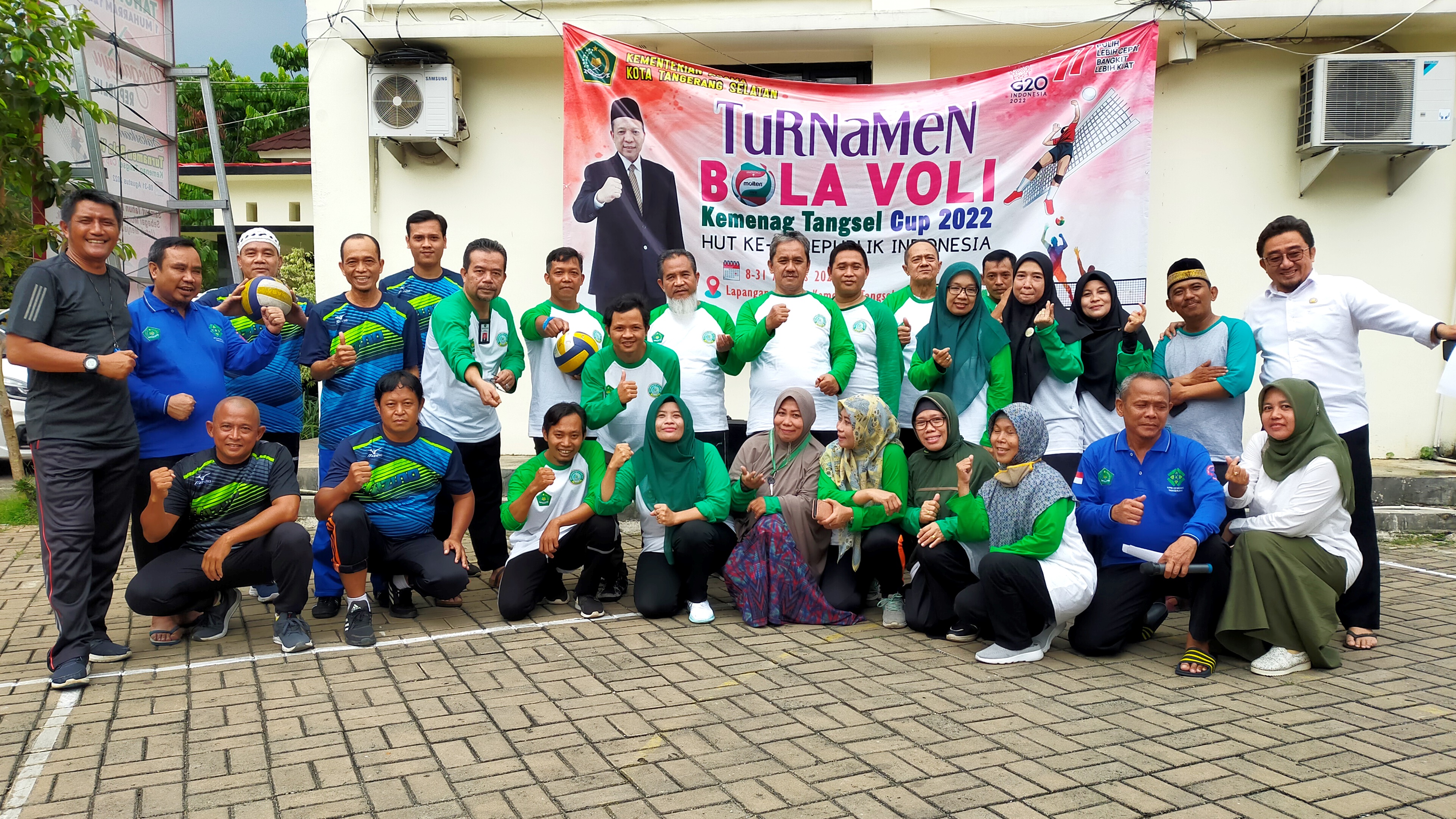 Turnamen Bola Voli Kemenag Tangsel Cup 2022