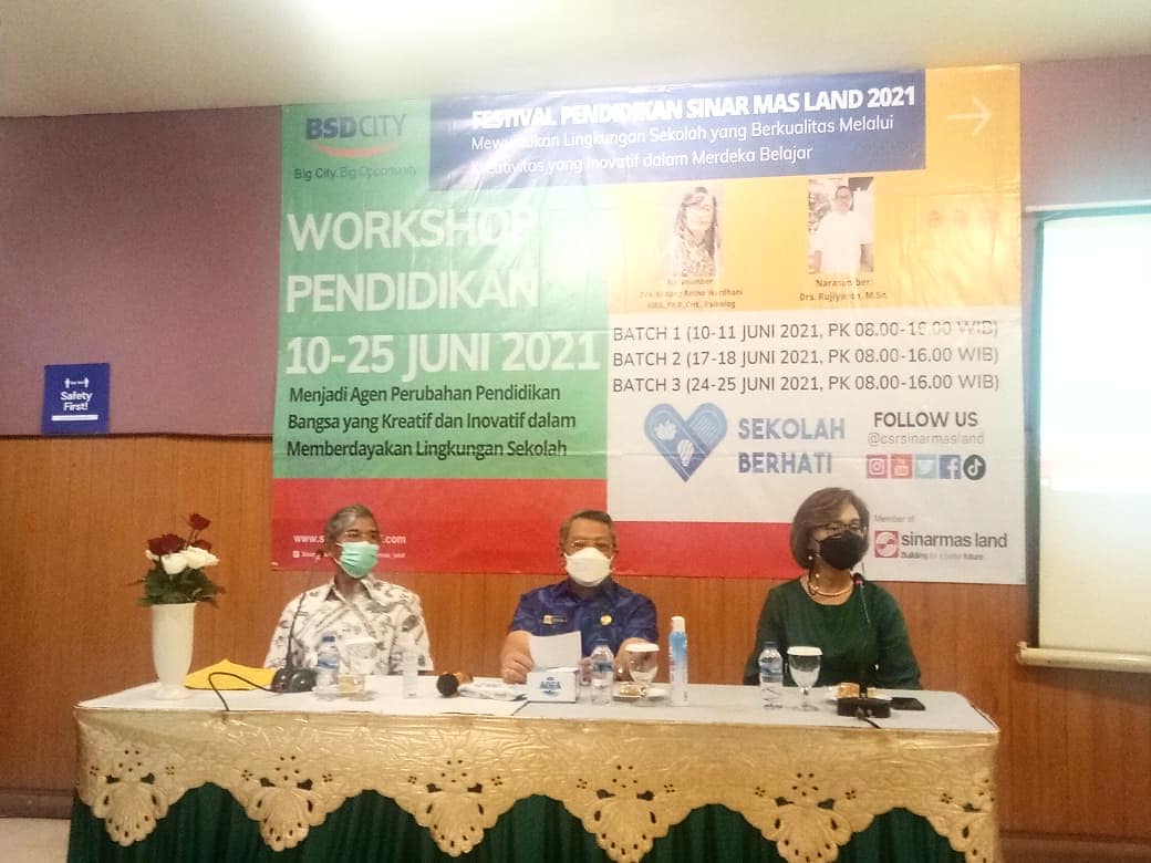 Workshop Sekolah Berhati di Kota Tangsel