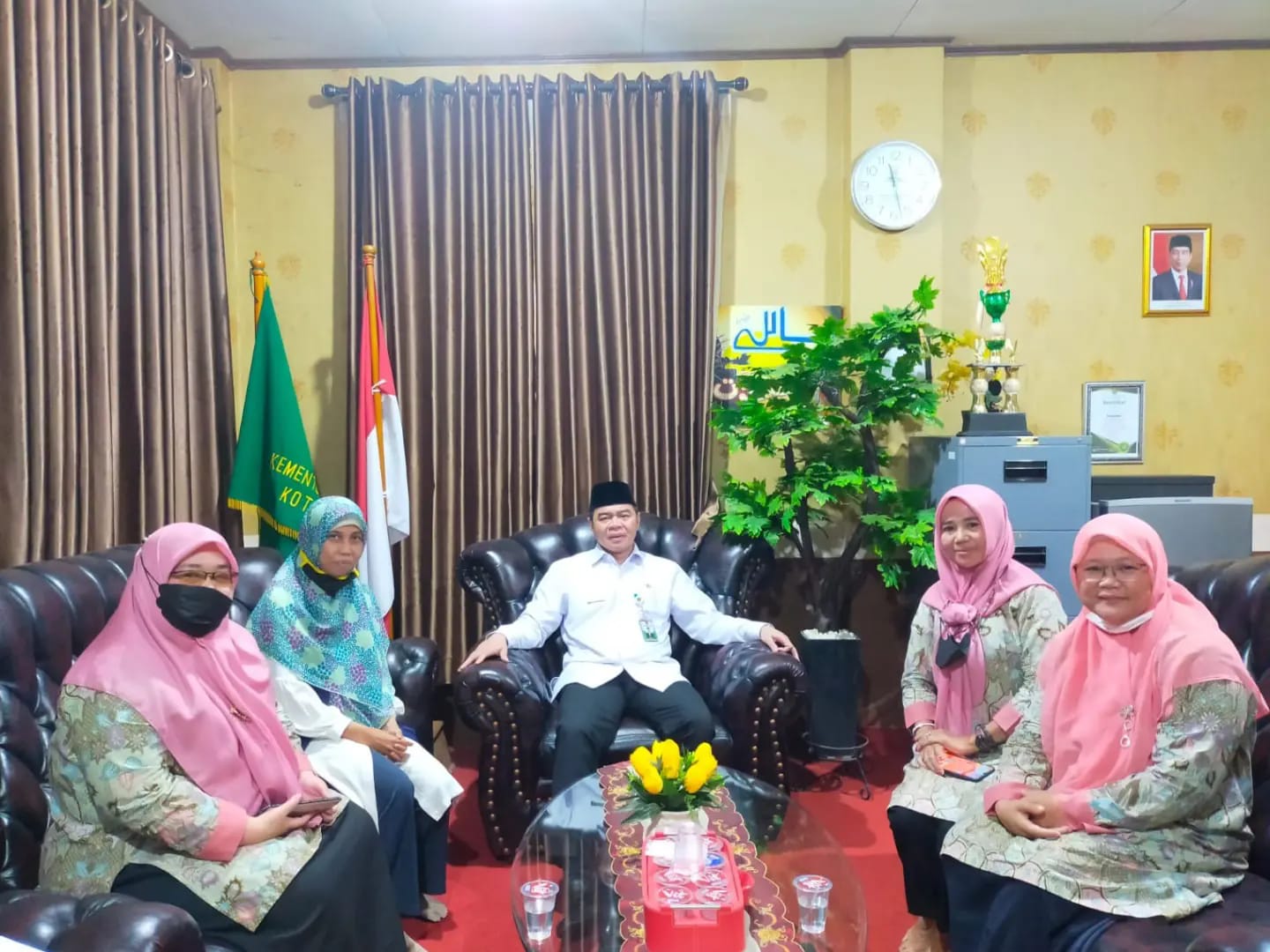 Kepala Kantor Kemenag Kota Serang Menerima Audiensi pengurus BADKO TPQ Kota Serang