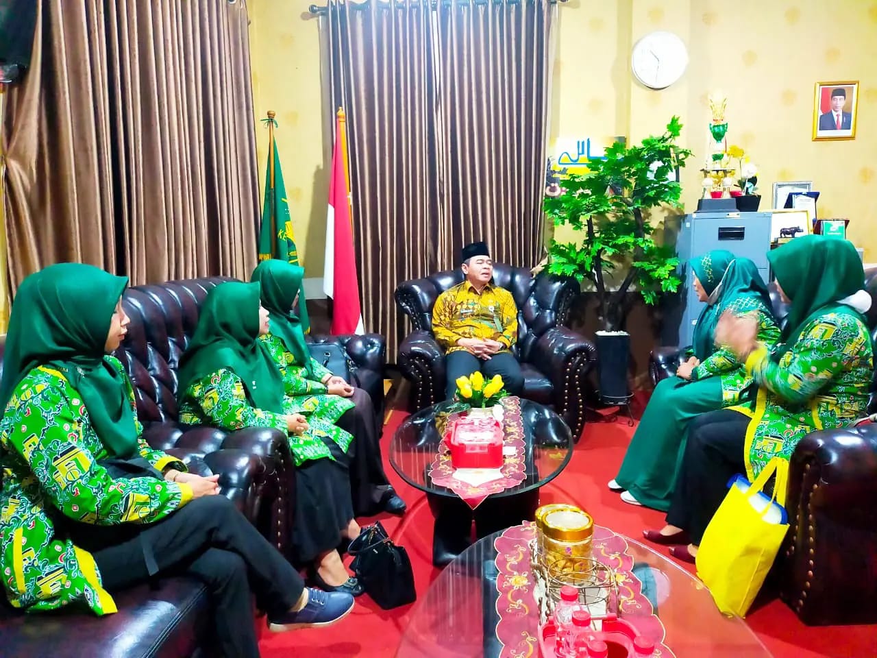 Kepala Kantor Kemenag Kota Serang Terima Kunjungan KK-RA Kota Serang