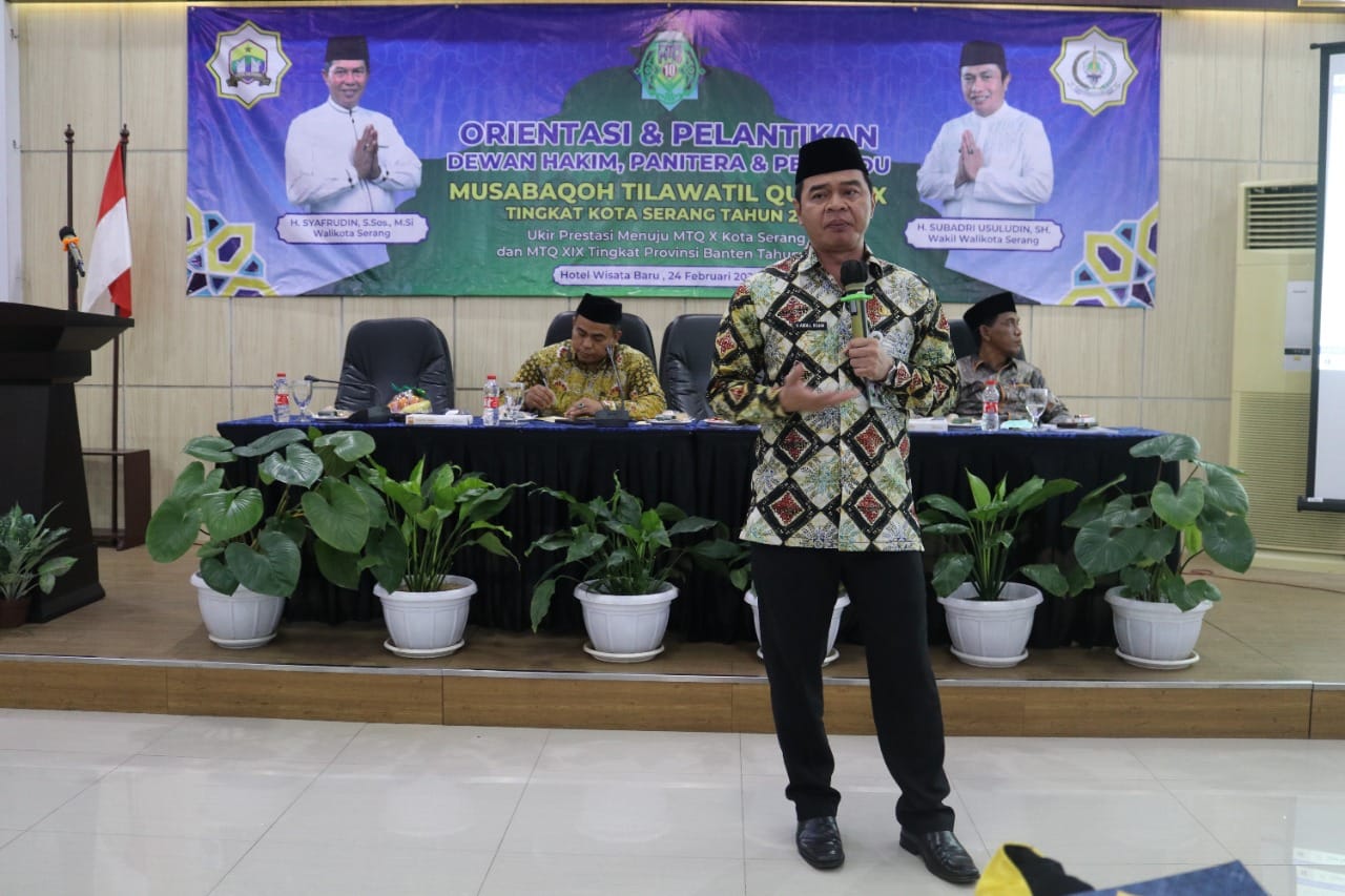 Jelang MTQ X 2022, LPTQ Kota Serang Adakan Orientasi Dewan Hakim