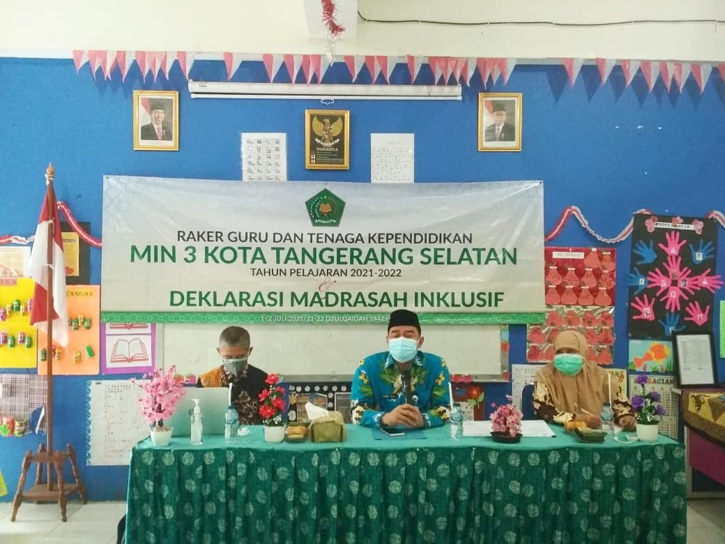 MIN 3 Tangsel Gelar Raker dan Launching Madrasah Inklusif