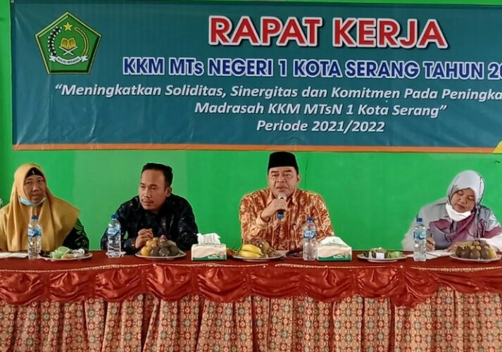 KKM Mtsn 1 Kota Serang Gelar Raker