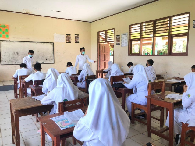 Pelaksanaan UM di MTsN 6 Pandeglang
