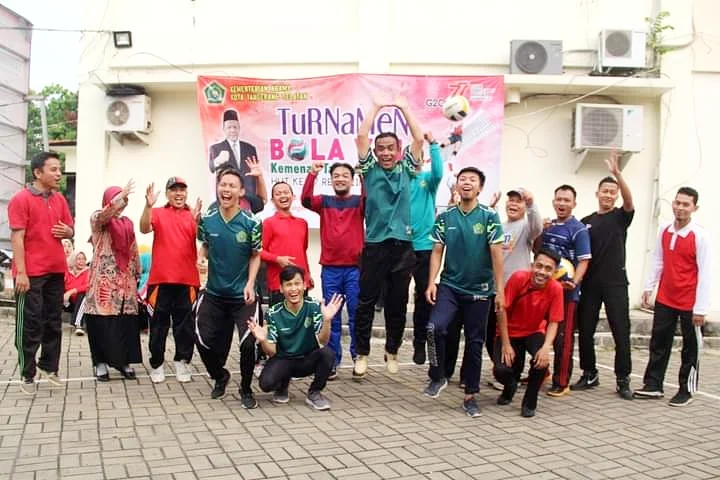 Turnamen Bola Voli Kemenag Tangsel Cup 2022 Hari Keempat
