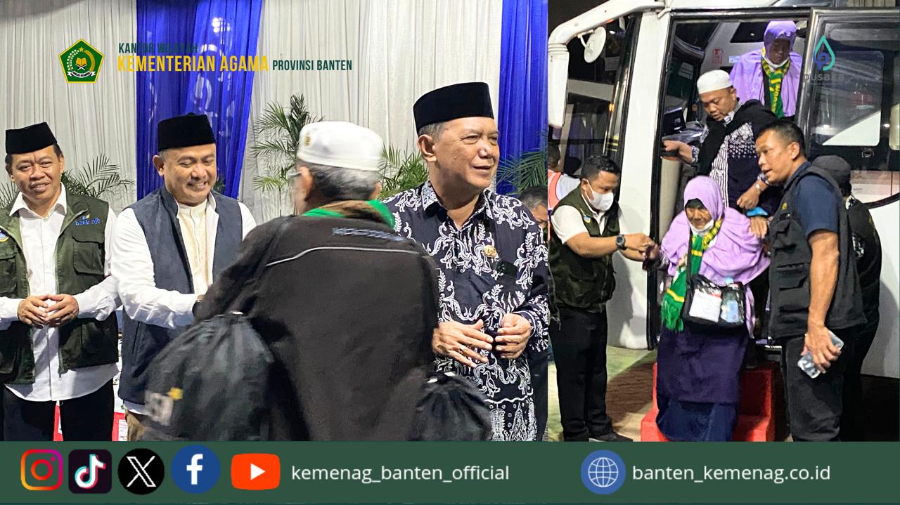 10.002 Jemaah Haji Provinsi Banten Telah Tiba di Tanah Air, PPIH Terus Berikan Layanan Terbaik