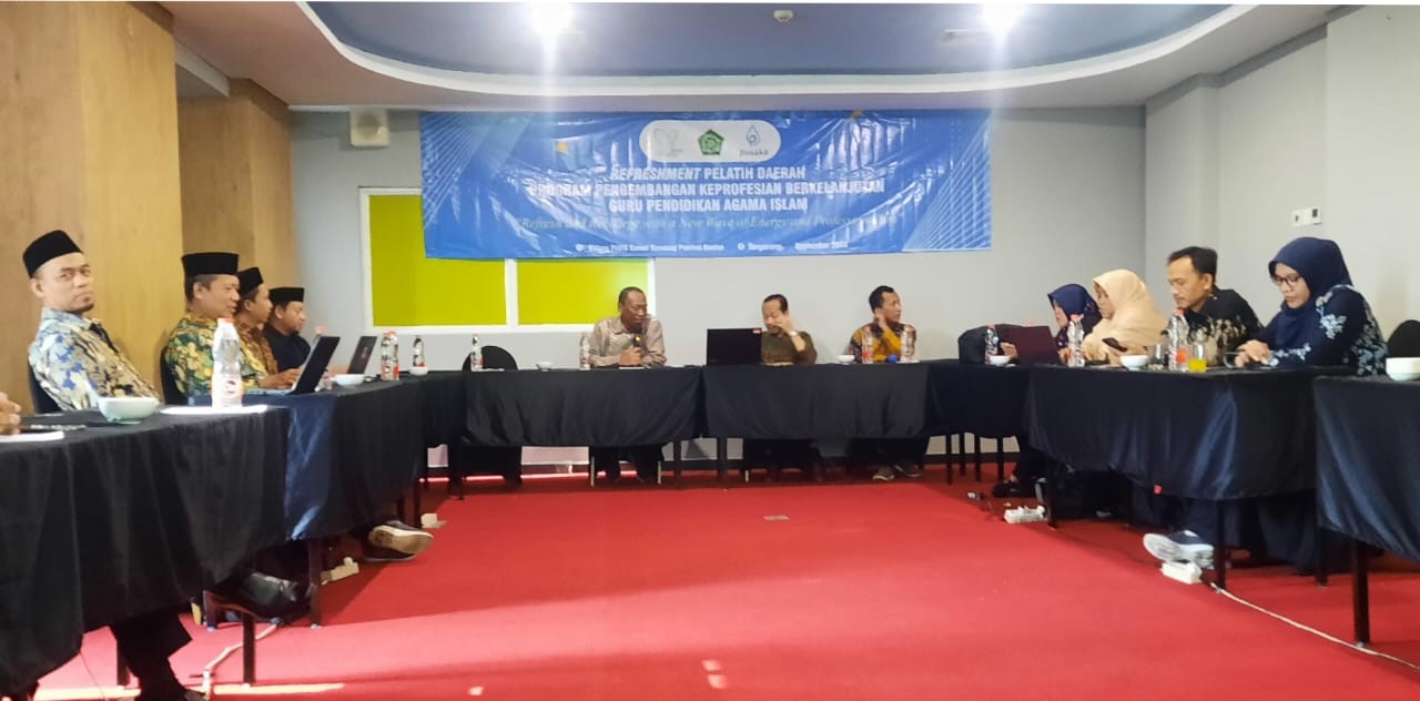 Kemenag Banten Latih Pengembangan Keprofesian Berkelanjutan untuk Guru PAI.