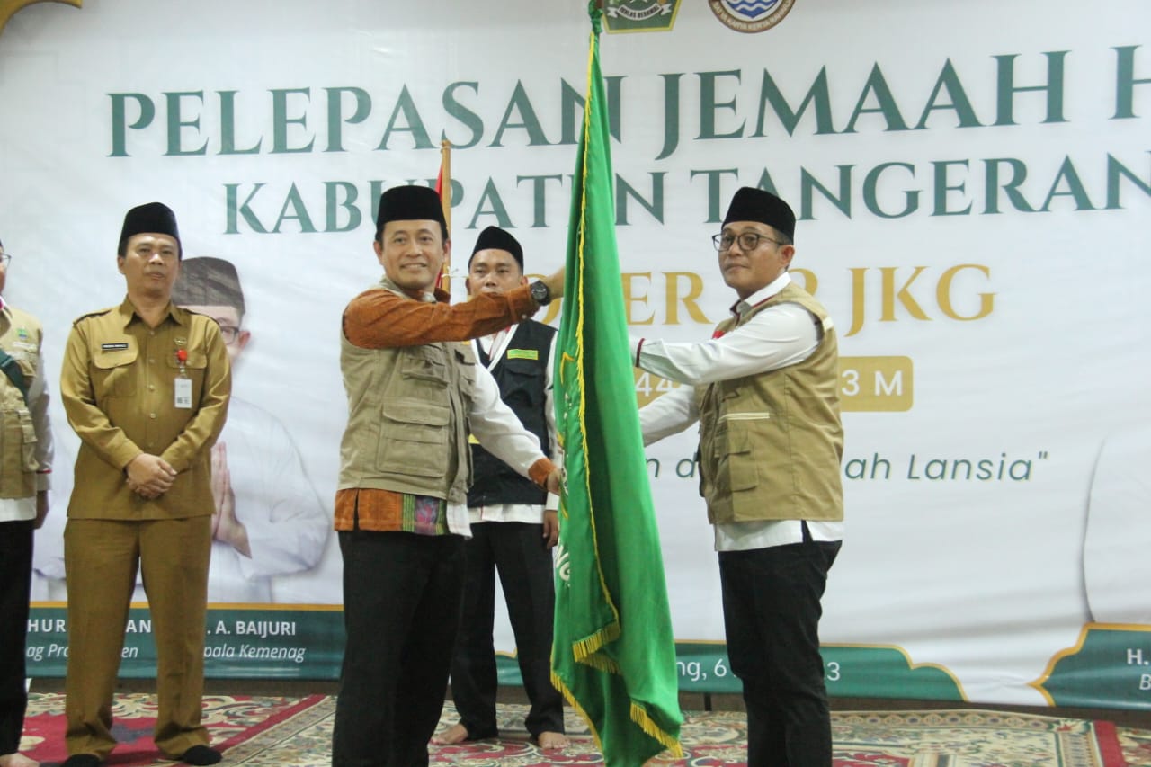 Pelepasan jamaah haji Kabupaten Tangerang.