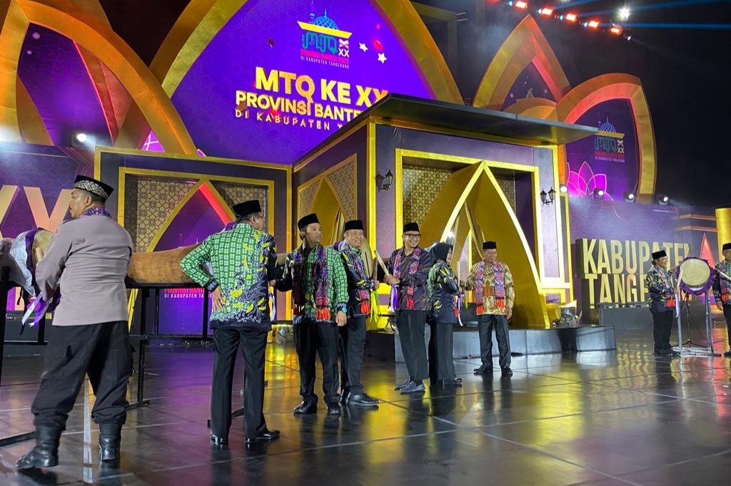 Pembukaan MTQ ke-20 Provinsi Banten di Kabupaten Tangerang.