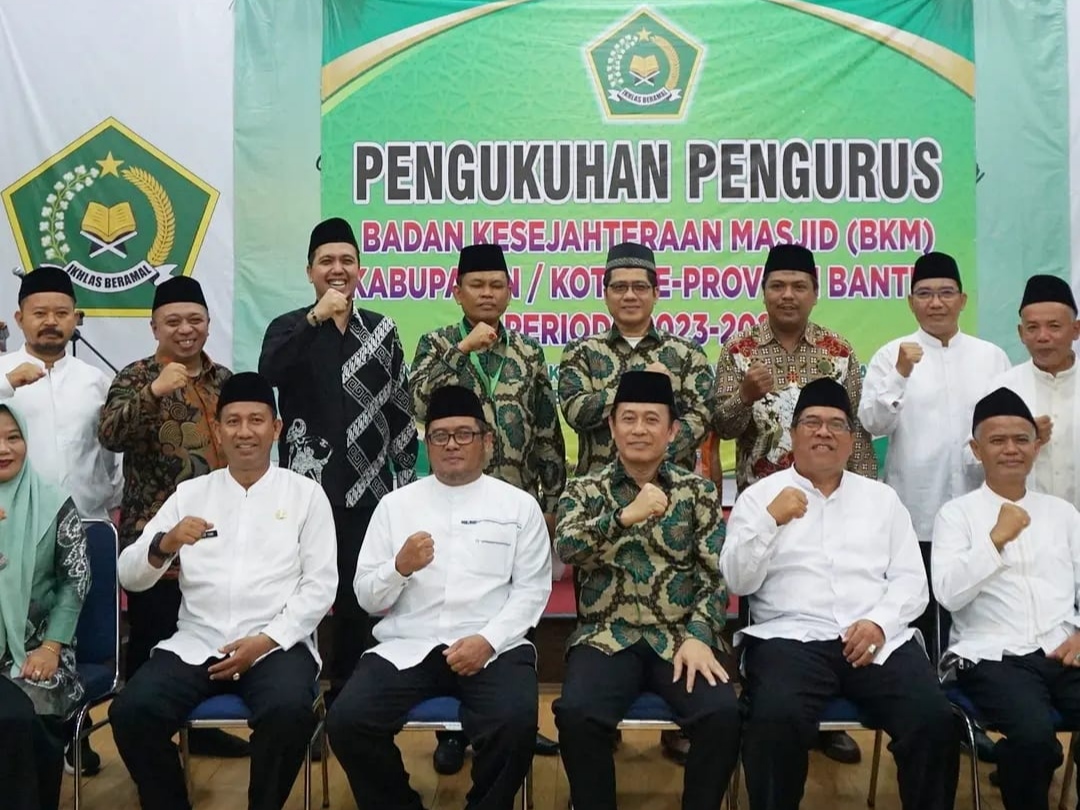Pengukuhan BKM kabupaten/ kota di Provinsi Banten.