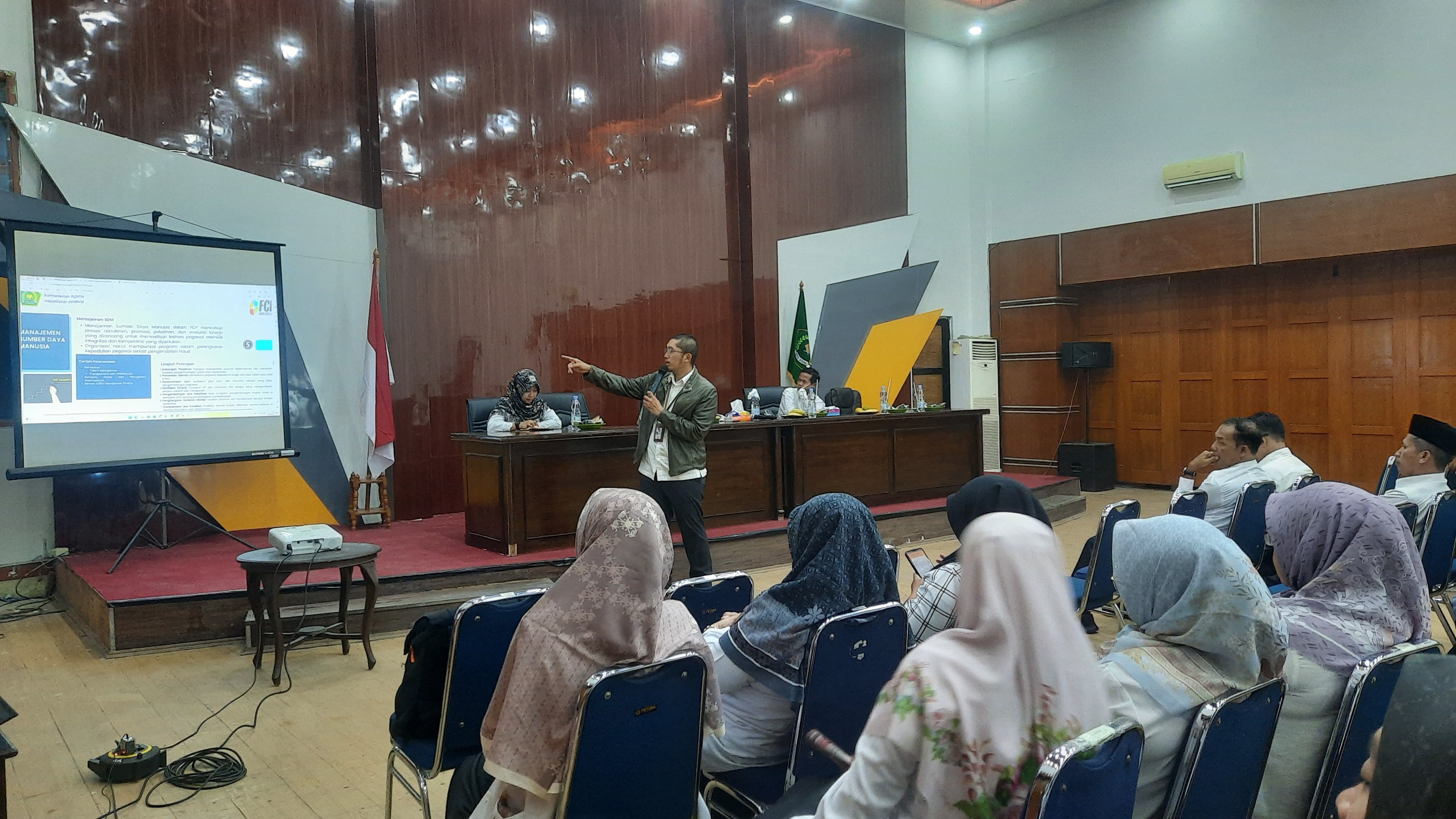 Sosialisasi dan Diagnostic Assessment Implementasi Fraud Control Plan (FCP)